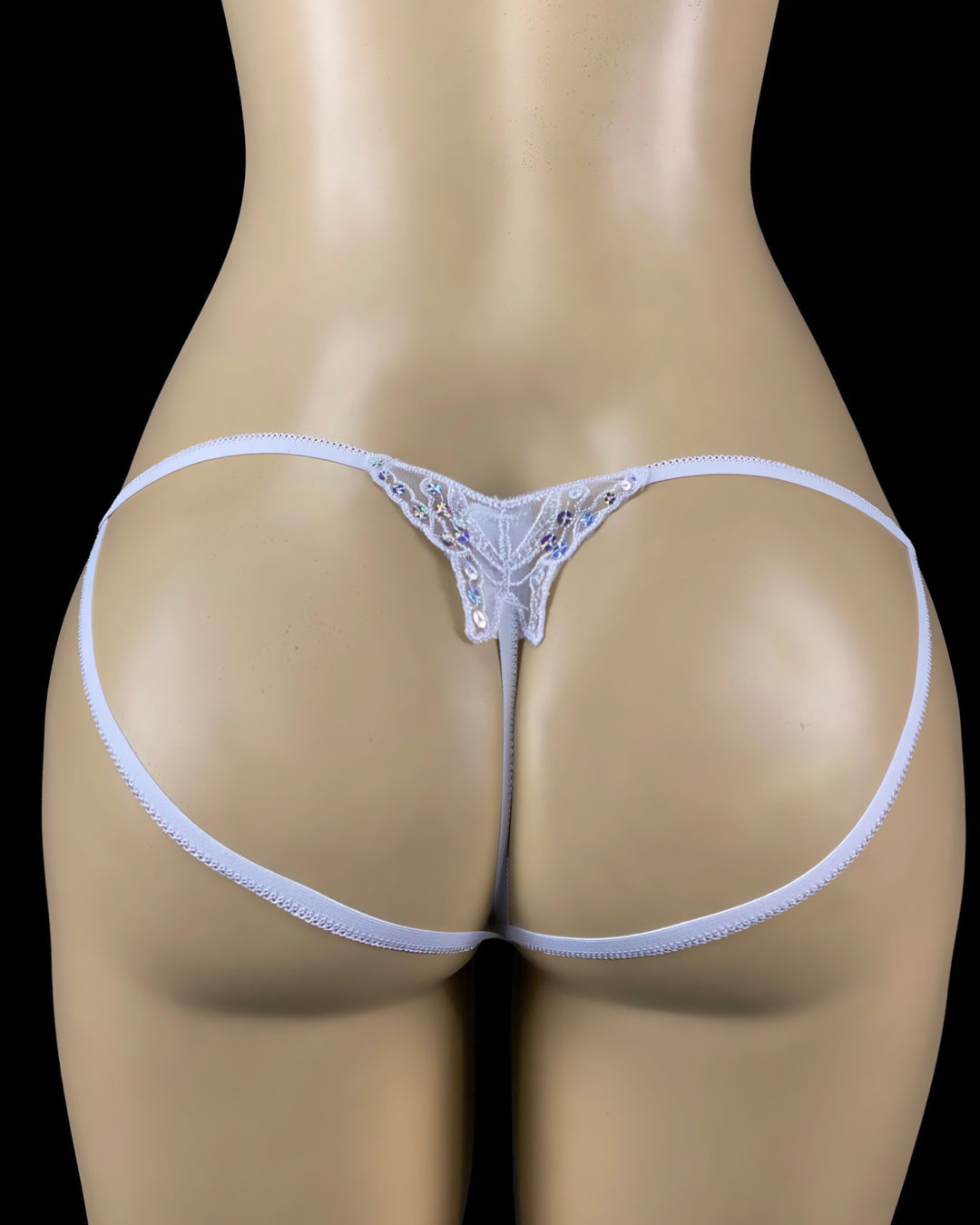 Butterfly Open Crotch G-String
